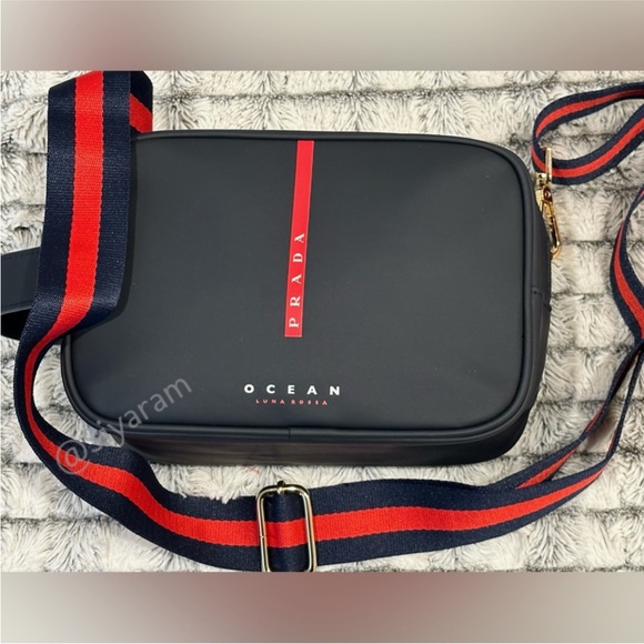 Prada envelope crossbody Toiletry bag/ purse - Picture 2 of 8